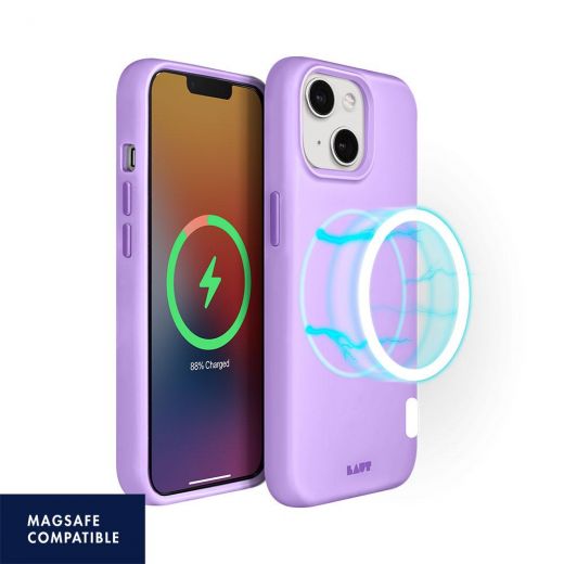 Чохол Laut HUEX PASTELS with MagSafe Violet для iPhone 13 (L_IP21M2_MHP_PU)