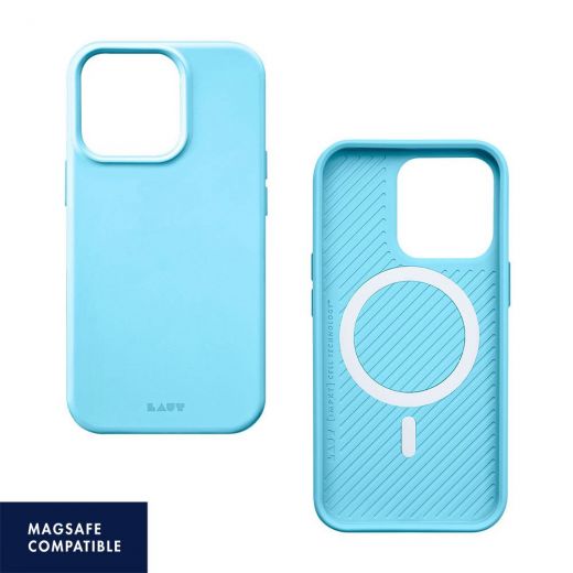 Чехол Laut HUEX PASTELS with MagSafe Baby Blue для iPhone 13 Pro (L_IP21M_MHP_BL)