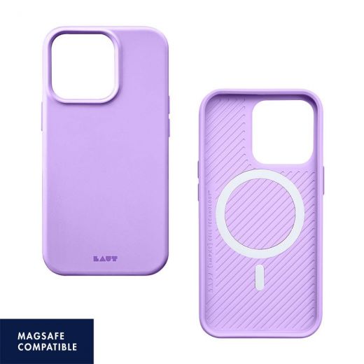 Чохол Laut HUEX PASTELS with MagSafe Violet для iPhone 13 Pro (L_IP21M_MHP_PU)