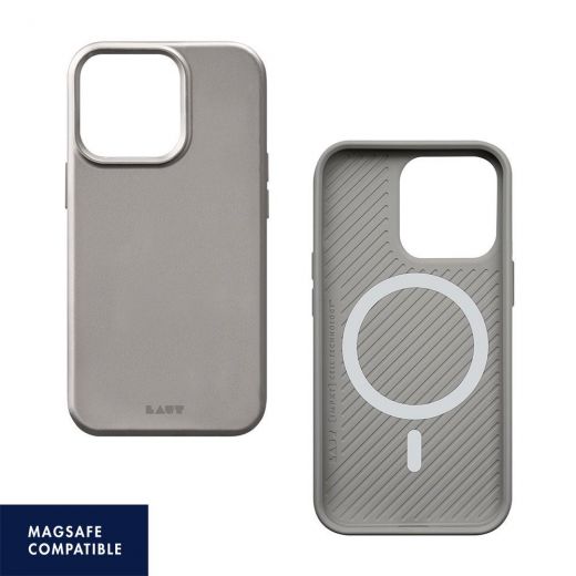 Чохол Laut HUEX with MagSafe Fog Grey для iPhone 13 Pro (L_IP21M_MHX_FG)