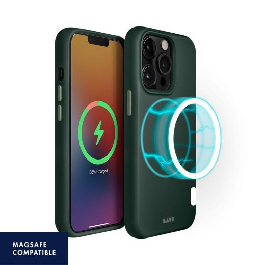 Чехол Laut HUEX with MagSafe Sage Green для iPhone 13 Pro (L_IP21M_MHX_SG)