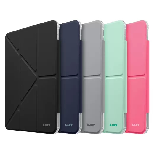 Чохол Laut HUEX FOLIO Versatile Stand case with Stylus Pen Slot Black для iPad Air 13” M2 (2024) (L_IPA24L_HF_BK)
