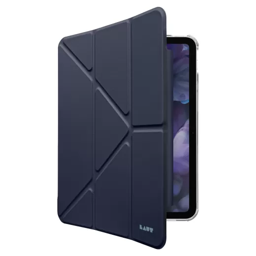 Чохол Laut HUEX FOLIO Versatile Stand case with Stylus Pen Slot Navy для iPad Air 11" M3 | M2 (2025 | 2024)| Air 10.9" 4 | 5 M1 (2020 | 2022) (L_IPA24S_HF_NV)