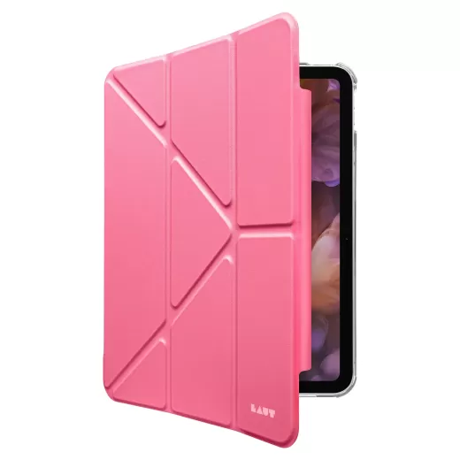Чохол Laut HUEX FOLIO Versatile Stand case with Stylus Pen Slot Pink для iPad Air 13” M3 | M2 (2025 | 2024) (L_IPA24L_HF_P)