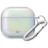 Чохол з карабіном Laut HOLO Pearl для AirPods 4 (2024) (L_AP5_HO_W)
