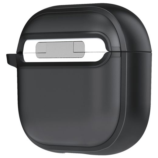 Чехол с карабином Laut HUEX Protect Black для AirPods 4 (2024) (L_AP5_HPT_BK)