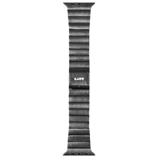 Металлический ремешок Laut LINKS 2.0 Watch Strap Black для Apple Watch Series 9 | 8 | 7 & SE & ULTRA (L_AWL_L2_BK)
