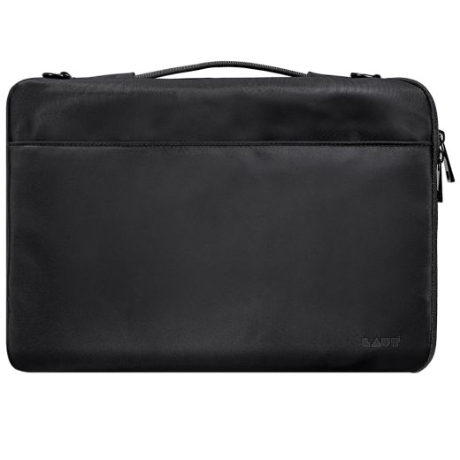 Чехол-сумка Laut NOVI Protective Sleeve Black для MacBook Pro 14" M1 | M2 | M3 | M4 (2021 | 2023 | 2024) | Air 13.6" M4 | M3 | M2 (2025 | 2024 | 2022) (L_MB14_NV_BK)