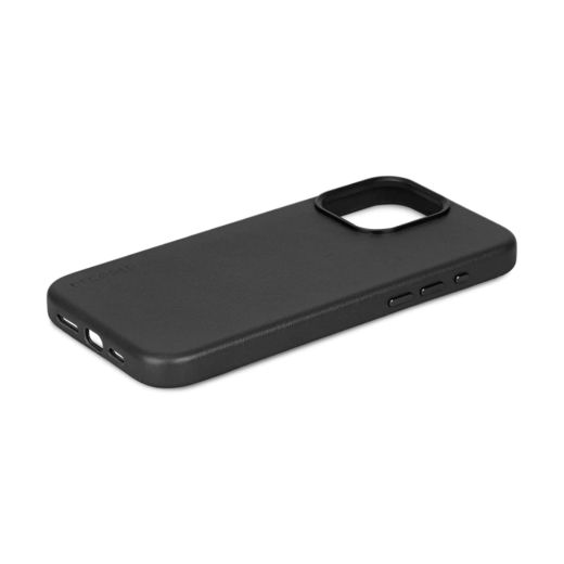 Шкіряний чохол Decoded Leather Back Cover Black для iPhone 15 Pro