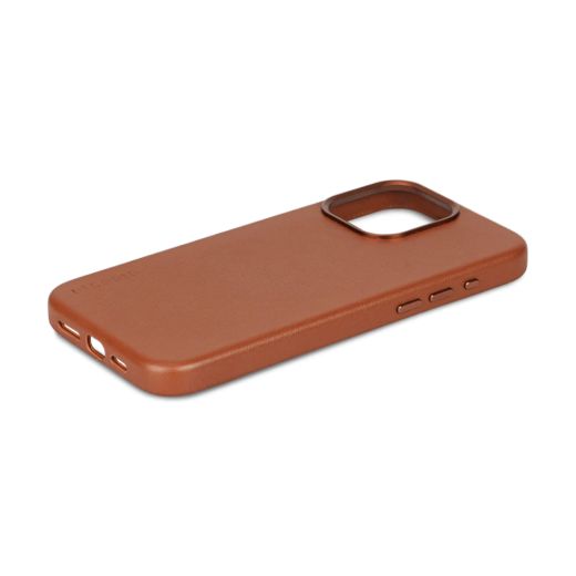 Шкіряний чохол Decoded Leather Back Cover Tan для iPhone 15 Pro