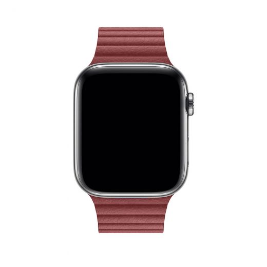 Ремешок Apple Leather Loop Red (High copy) для Apple Watch 42/44mm