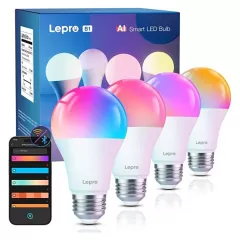 Умная лампочка Lepro B1 AI Smart E27 Bulb 4 шт. (B1-EU-4)
