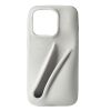 Силиконовый чехол с блеском для губ CasePro Rhode Lip Case Grey для iPhone 12 mini