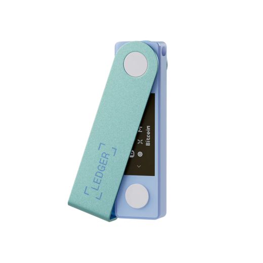 Холодний гаманець для криптовалюти Ledger Nano X Pastel Green