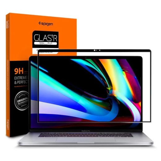 Защитное стекло Spigen Tempered Glass Screen Protector [GlasTR Slim] для Macbook Air 13" (M1 | 2019 | 2020) | Macbook Pro 13" (M1 | 2020 | 2022)