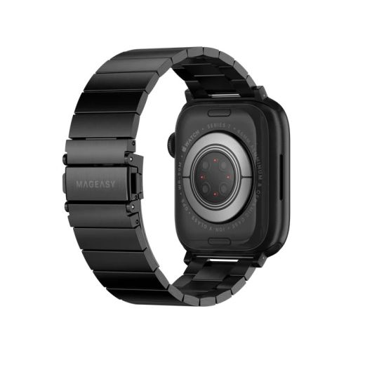 Ремінець SwitchEasy Maestro Black для Apple Watch 38mm | 40mm | 41mm  (MAW801034BK22)