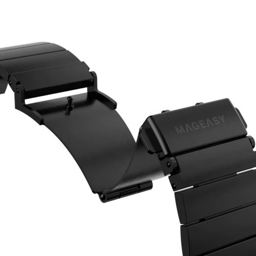 Ремінець SwitchEasy Maestro Black для Apple Watch 38mm | 40mm | 41mm  (MAW801034BK22)