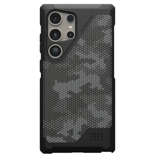 Протиударний чохол UAG Metropolis LT Micro Hex Camo Graphite для Samsung Galaxy S24 Ultra (214420113234)