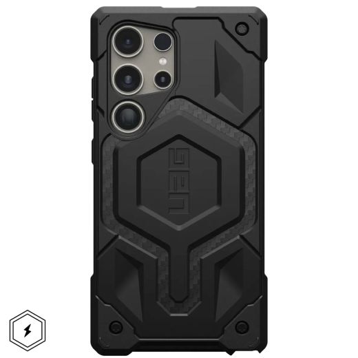 Противоударный чехол UAG Monarch Pro Carbon Fiber для Samsung Galaxy S24 Ultra (214416114242)