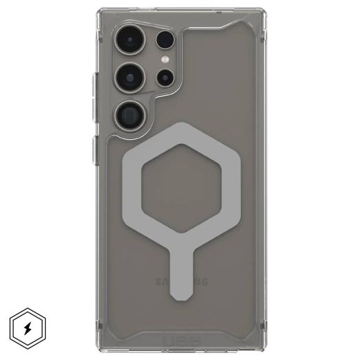 Противоударный чехол UAG Plyo Pro Ice/Silver для Samsung Galaxy S24 Ultra (214431114333)