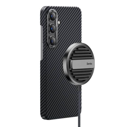 Карбоновый чехол Benks MagClap ArmorAir Case для Samsung Galaxy S24