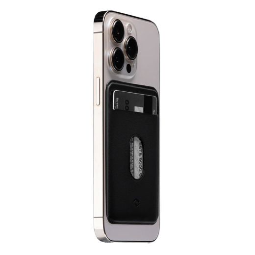 Кожаный чехол-кошелек Pitaka MagEZ Card Sleeve 3 для iPhone