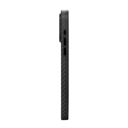 Карбоновий чохол Pitaka MagEZ Case Pro 4 1500D Black/Grey (Twill) для iPhone 15 Pro (KI1501PP)