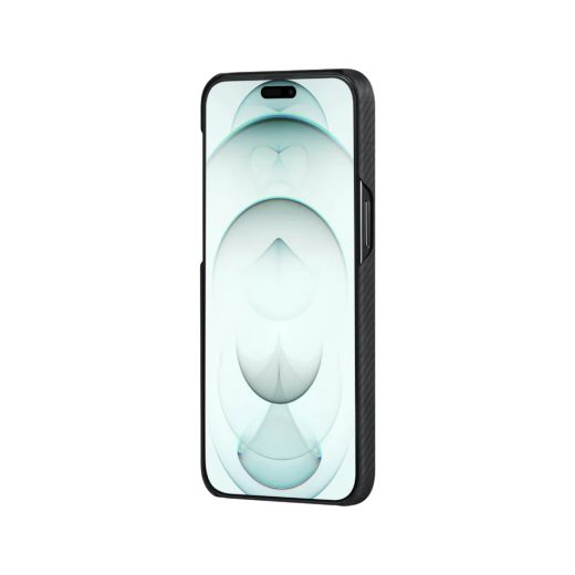 Карбоновый чехол Pitaka MagEZ Case 4 600D Black/Grey (Twill) для iPhone 15 Plus