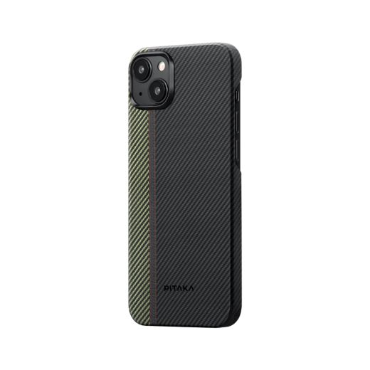 Карбоновый чехол Pitaka MagEZ Case 4 600D Overture для iPhone 15 Plus
