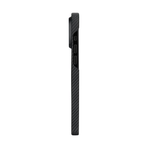 Карбоновий чохол Pitaka MagEZ Case 4 600D Black/Grey (Twill) для iPhone 15 Pro (KI1501PA)