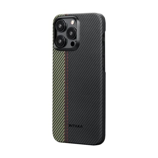 Карбоновый чехол Pitaka MagEZ Case 4 600D Overture для iPhone 15 Pro Max (FO1501PM)