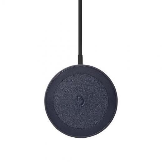 Безпровідна зарядка Decoded Magnetic Wireless Charging Puck with MagSafe Matte Navy (D21MSWC1MNY)