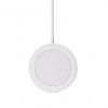 Безпровідна зарядка Decoded Magnetic Wireless Charging Puck with MagSafe White (D21MSWC1WE)