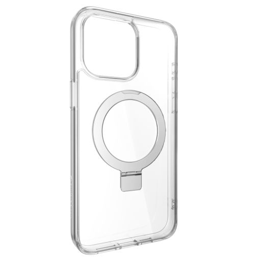 Защитный чехол-подставка SwitchEasy MagStand M StandGuard Transparent для iPhone 15 Pro (SPH56P173TR23)