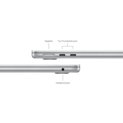Apple MacBook Air 15.3" M3 Chip 10GPU 512Gb 8Gb Silver 2024 (MRYQ3)