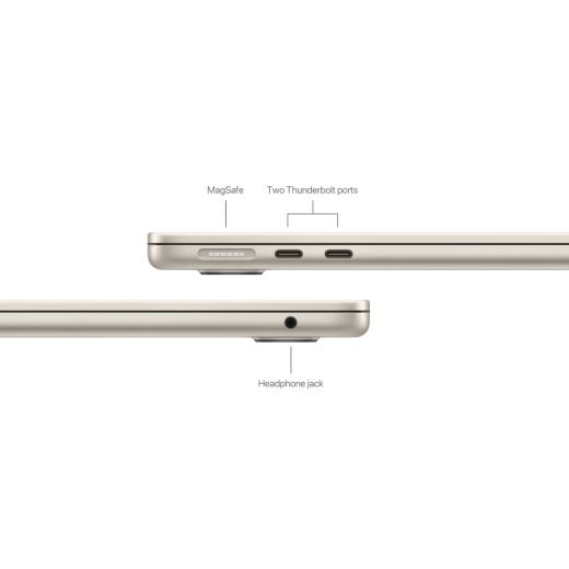 Apple MacBook Air 13.6" M3 Chip 8GPU 256Gb 8Gb Starlight 2024 (MRXT3)