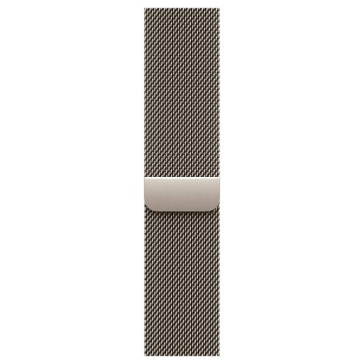 Смарт-годинник Apple Watch Series 10 GPS + Cellular 46мм Natural Titanium Case with Natural Milanese Loop (M/L) (MWYC3)