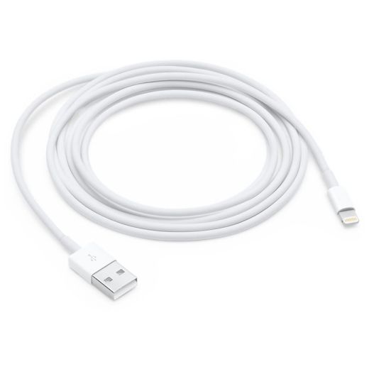 Оригінальний Apple Lightning to USB Cable (MD819) 2m для iPhone, iPad, iPod