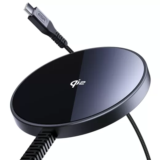 Беспроводная зарядка ESR Qi2 mini Wireless Charger Black