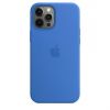 Силіконовий чохол CasePro Silicone Case (High Quality) Capri Blue для iPhone 12 | 12 Pro