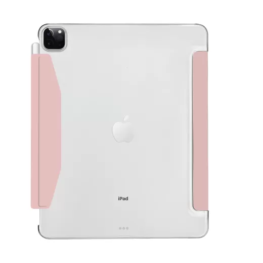 Чохол-книжка Macally Protective Case and Stand Rose для iPad Pro 12.9" (2022 | 2021 | М1 | M2) (BSTANDP6L-RS)