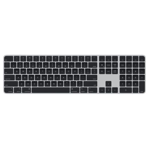 Клавіатура Apple Magic Keyboard with Touch ID for Mac models with Apple silicon Black Keys (MMMR3LL/A)