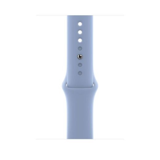 Оригінальний силіконовий ремінець Apple Sport Band Blue Fog для Apple Watch 45mm | 44mm | 42mm (MN2D3)