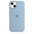 Оригінальний силіконовий чохол Apple Silicon Case with MagSafe Blue Fog для iPhone 13 Mini (MN5W3)