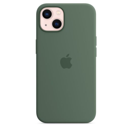 Оригінальний силіконовий чохол Apple Silicon Case with MagSafe Eucalyptus для iPhone 13 (MN633)