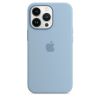 Оригінальний силіконовий чохол Apple Silicone Case with MagSafe Blue Fog для iPhone 13 Pro (MN653)