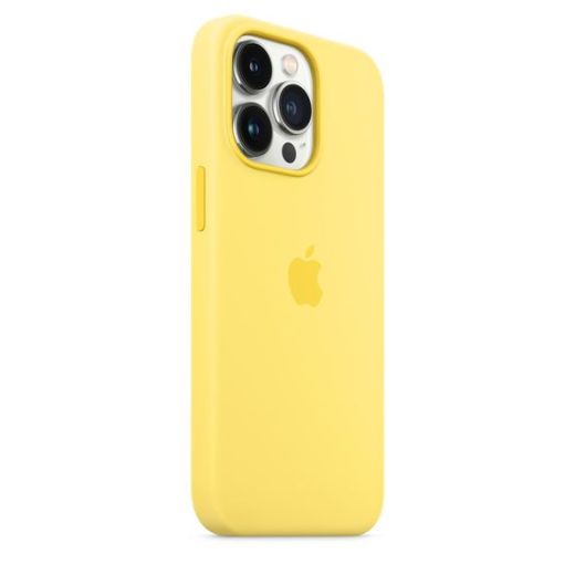 Оригінальний силіконовий чохол Apple Silicone Case with MagSafe Lenon Zest для iPhone 13 Pro (MN663)