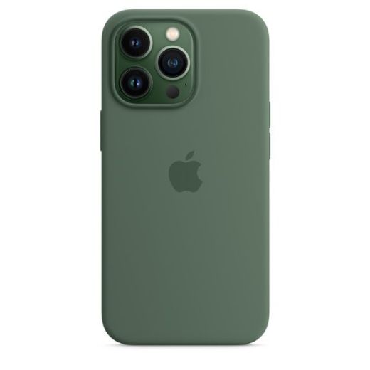 Оригинальный силиконовый чехол Apple Silicone Case with MagSafe Eucalyptus (MN673) для iPhone 13 Pro
