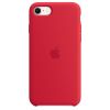 Оригинальный силиконовый чехол Apple Silicone Case Red(PRODUCT) (MN6H3) для iPhone SE (2022)
