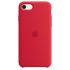 Силіконовий чохол CasePro Silicone Case Red для iPhone SE | 8